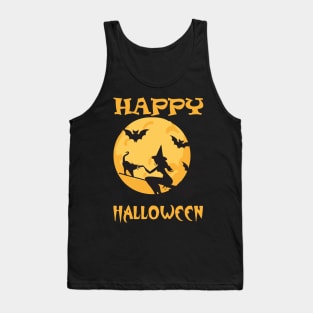 Happy Halloween Witch Tank Top